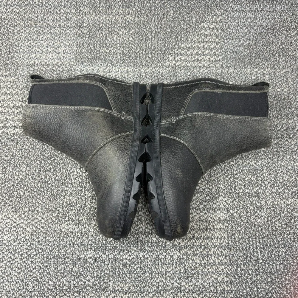 Sorel Joan of Arctic II Chelsea Boots Womens 8.5 Quarry Gray Waterproof Leather